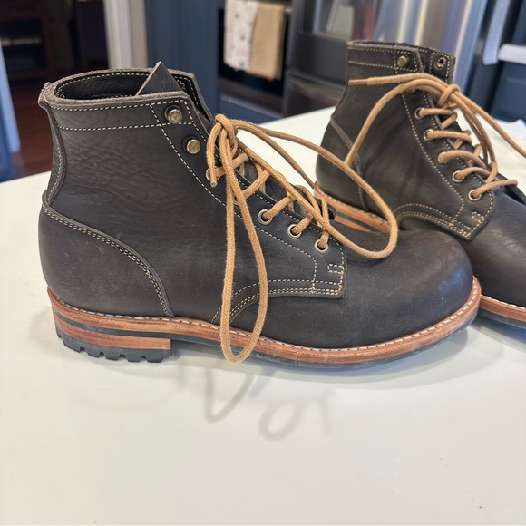 Truman Java Waxed Flesh Plain Toe Boot - Picture 3 of 6